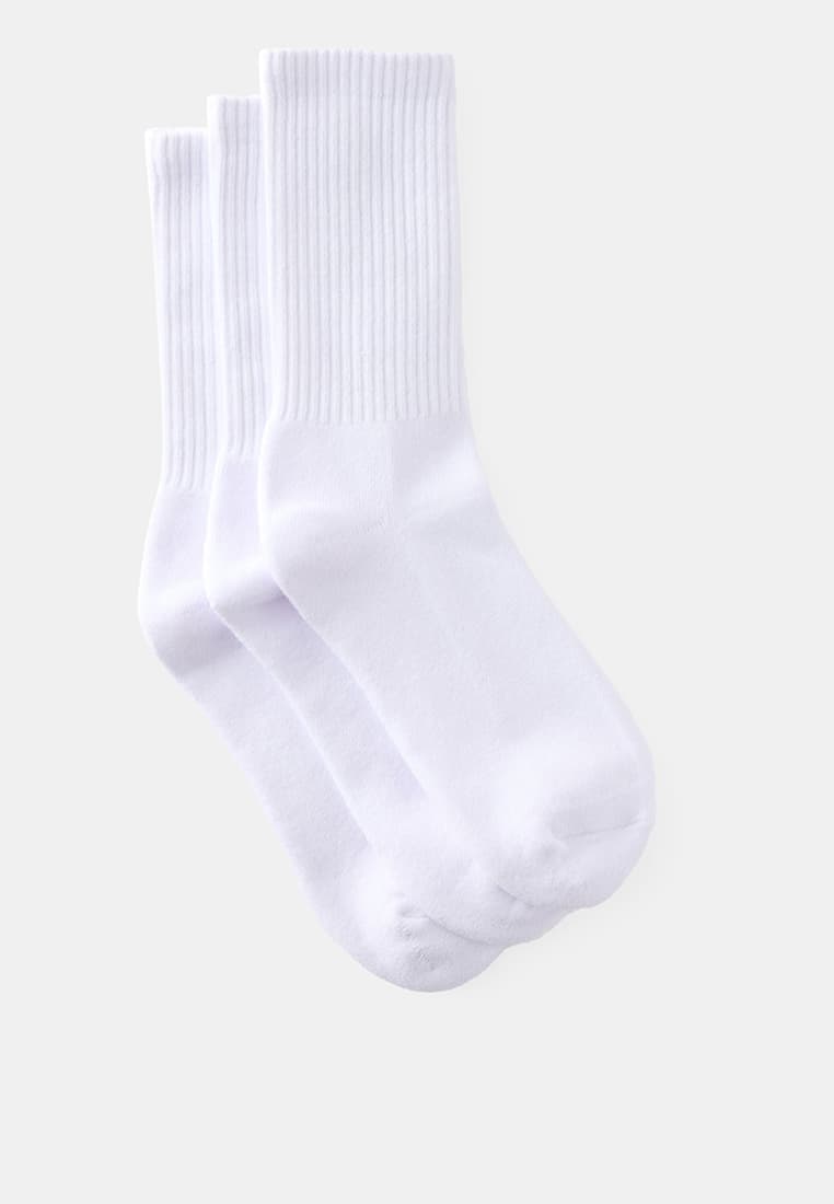 3-Pack Essential Crew Socks