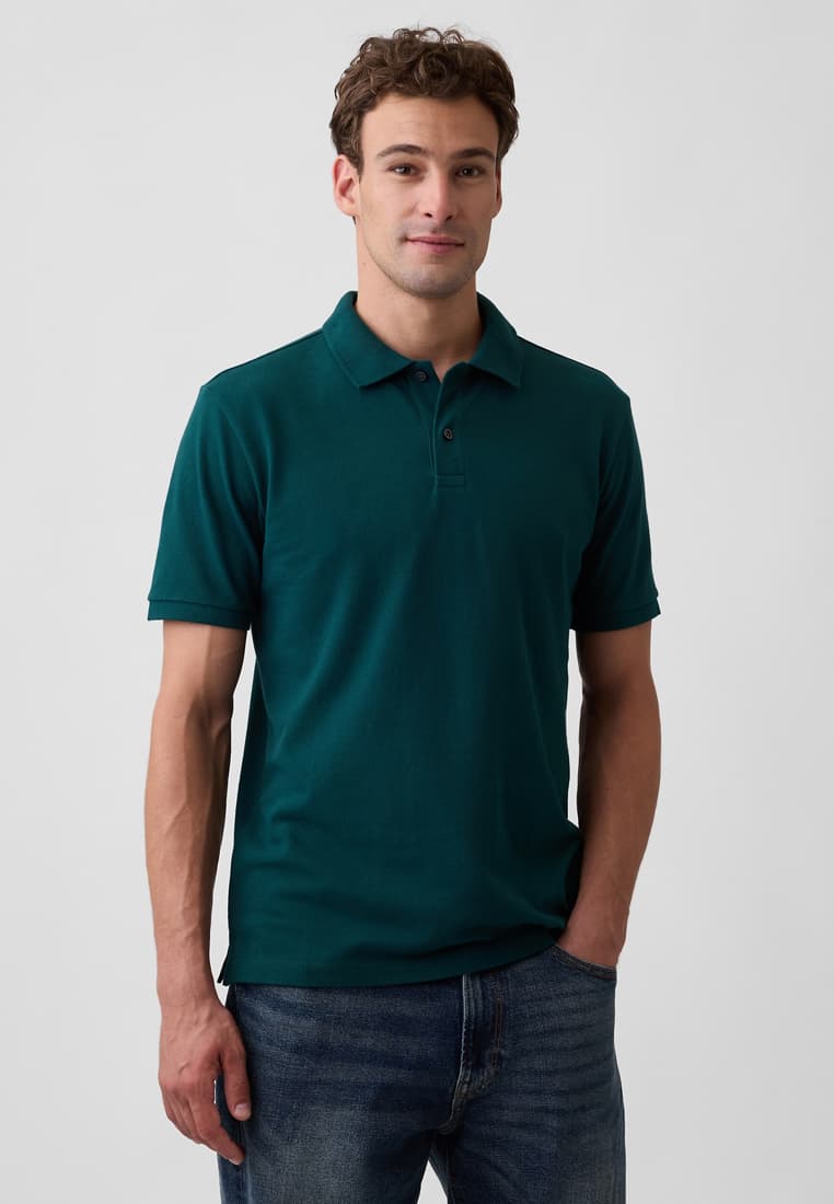Pique Polo Shirt