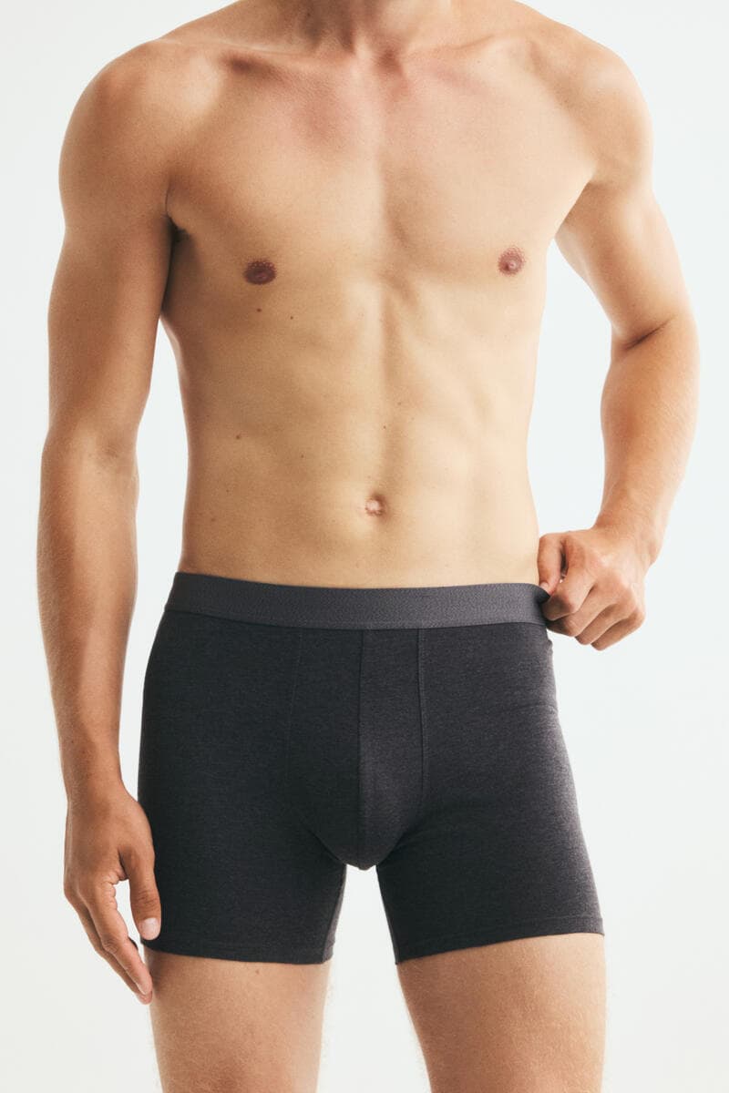 10-pack mid trunks with Lycra®
