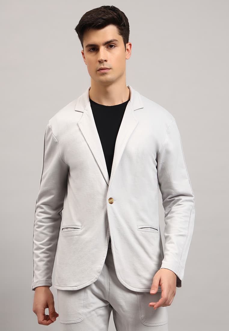 UltraFlex Men’s Premium Grey Athleisure Blazer
