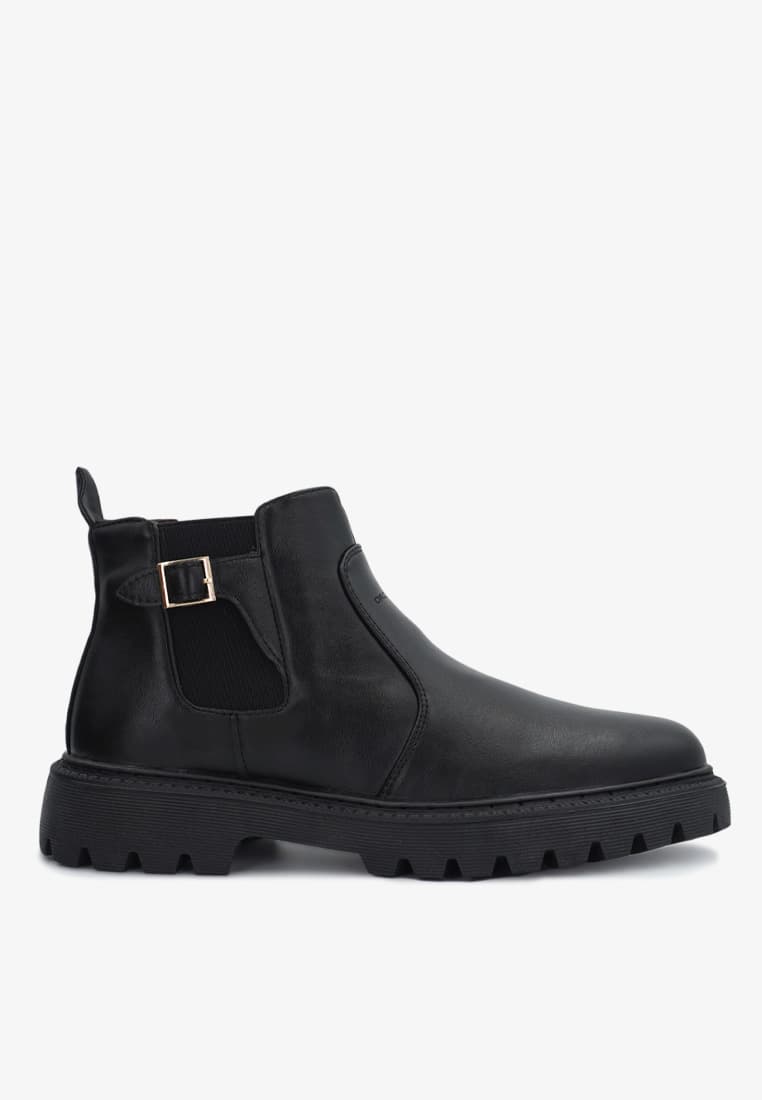 Dr Cardin Men Pillow Foam Faux Leather Chelsea Boot Shoe TBP-6855
