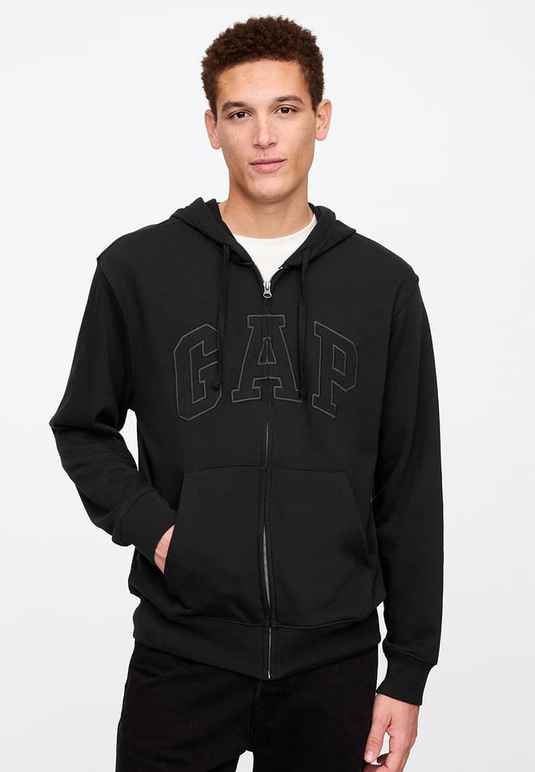 Heritage Logo Zip Hoodie