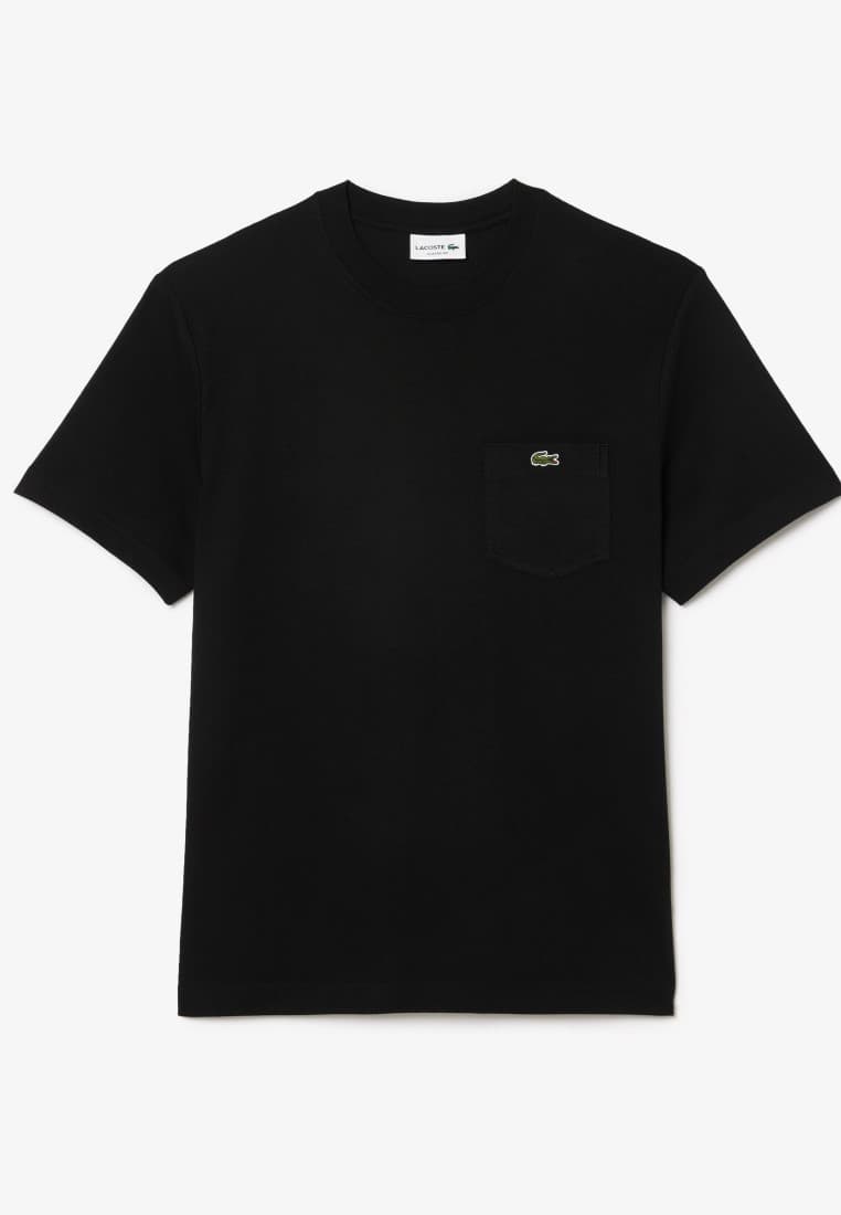 Cotton T-shirt with Breast Pocket