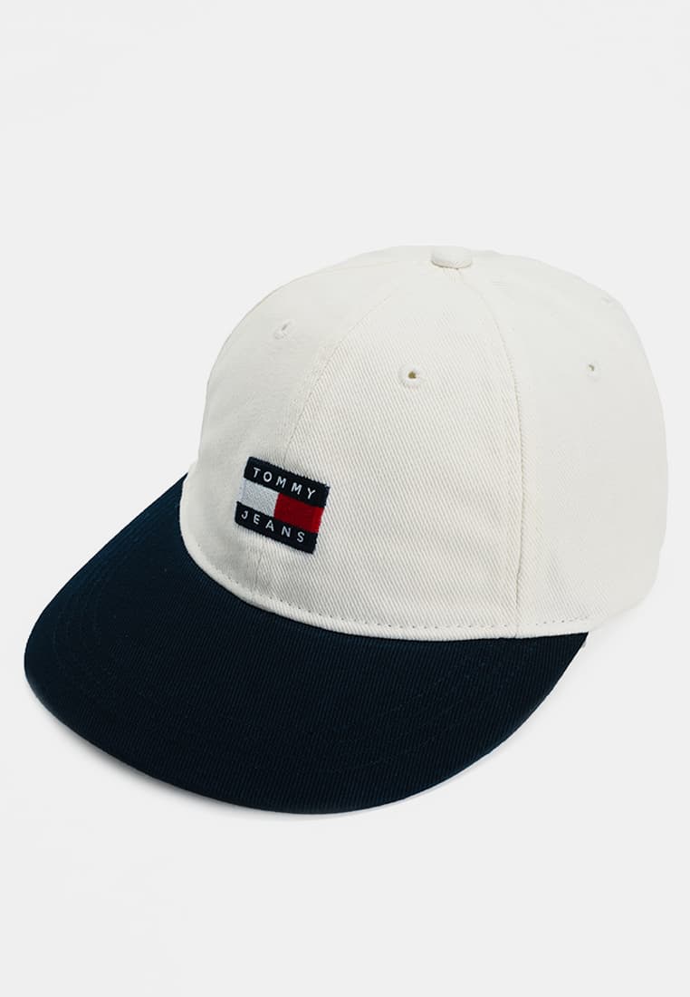 Heritage Logo Washed Baseball Cap - Tommy Jeans