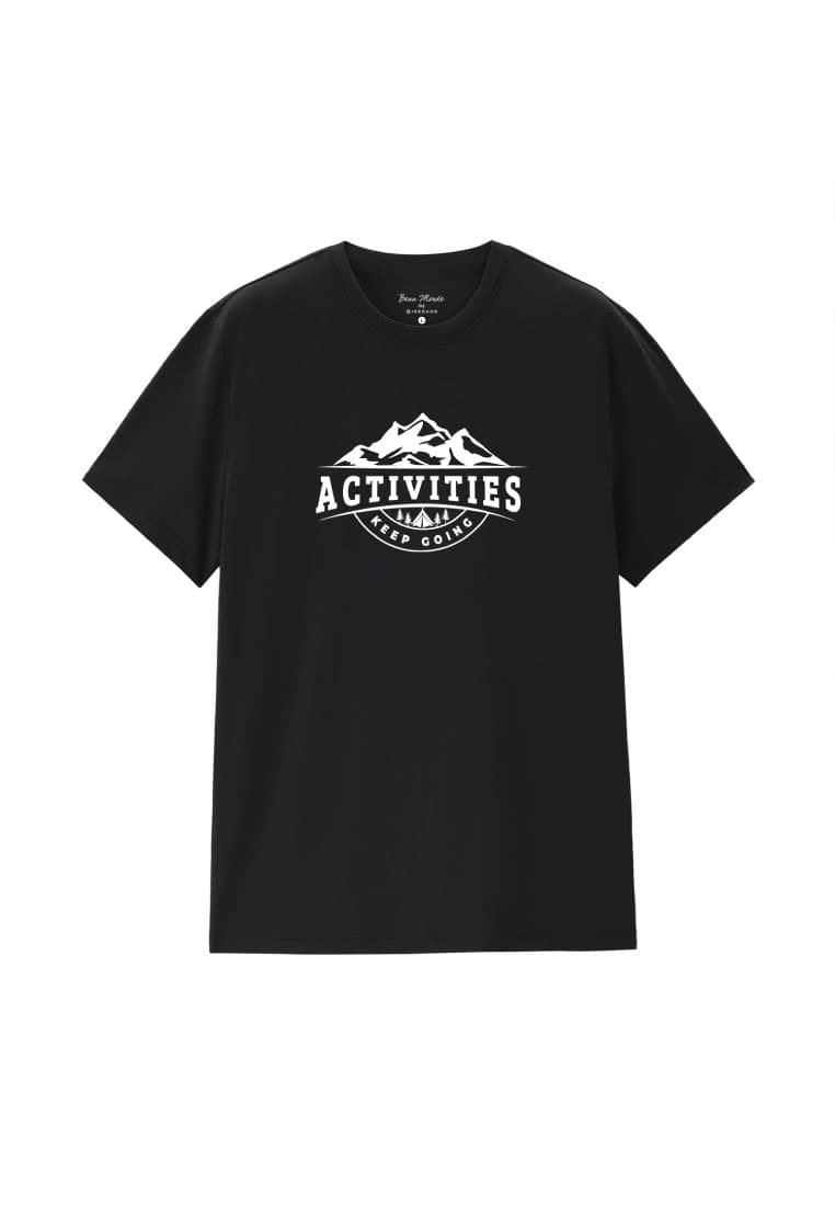 Men's Cotton Short Sleeve Print Tee 13096224