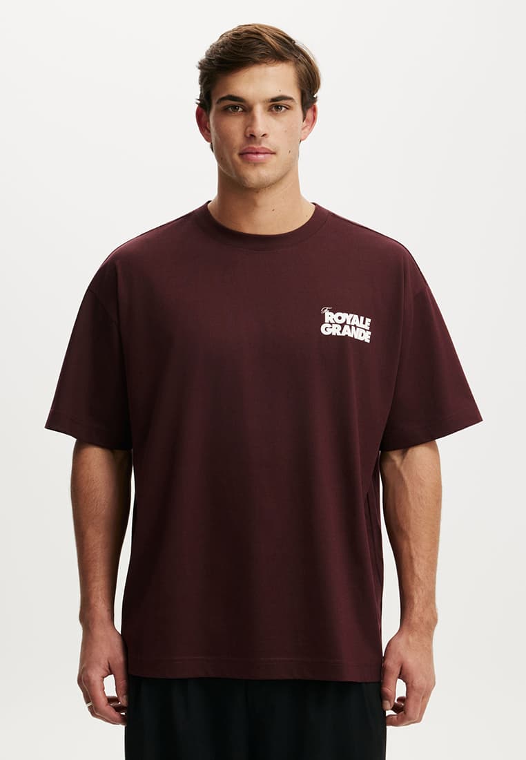 Box Fit Text T-Shirt