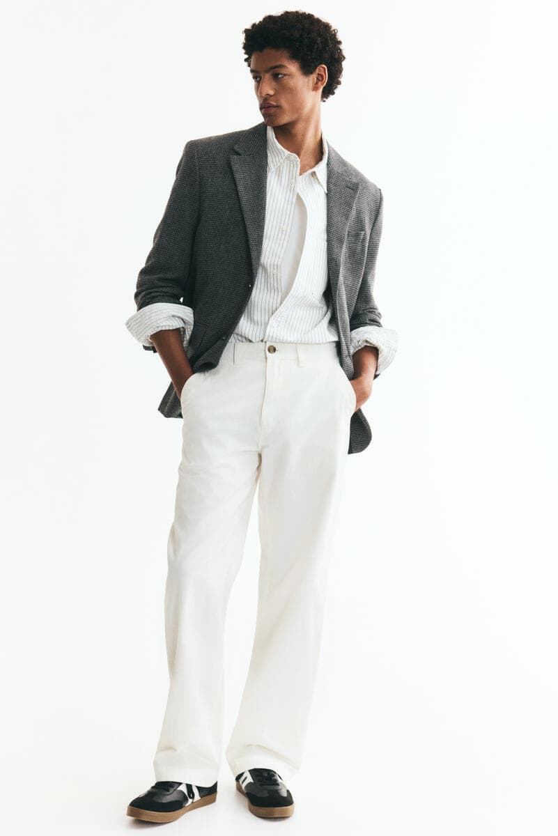 Relaxed Fit Cotton chinos